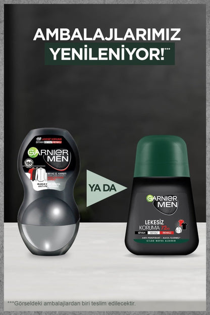 Garnier Men Lekesiz Koruma Roll - on Deodorant - Melori