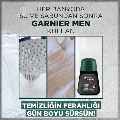 Garnier Men Lekesiz Koruma Roll - on Deodorant - Melori