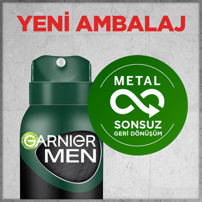 Garnier Men Lekesiz Koruma Spray Deodorant - Melori