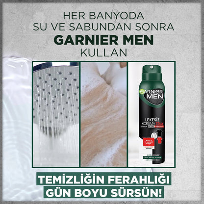 Garnier Men Lekesiz Koruma Spray Deodorant - Melori
