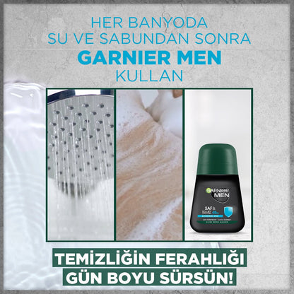 Garnier Men Saf ve Temiz Roll - on Deodorant - Melori
