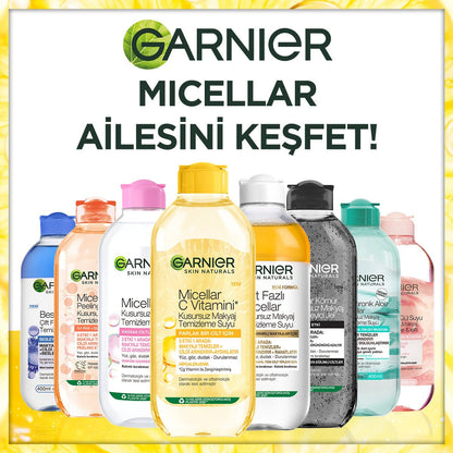 Garnier Micellar C Vitamini Kusursuz Makyaj Temizleme Suyu 400ml - Melori