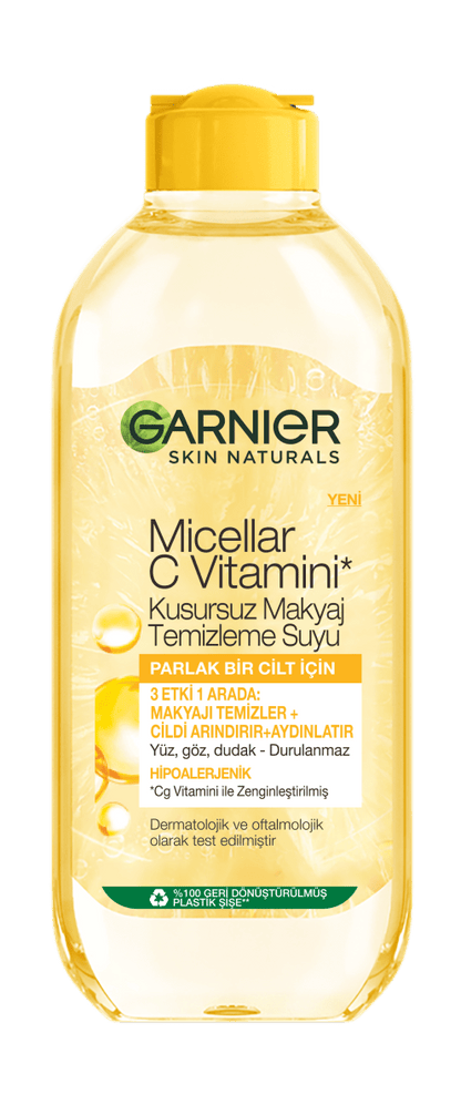 Garnier Micellar C Vitamini Kusursuz Makyaj Temizleme Suyu 400ml - Melori