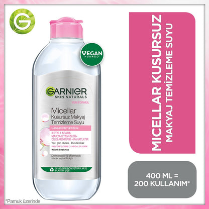 Garnier Micellar Kusursuz Makyaj Temizleme Suyu 400 ML - Melori