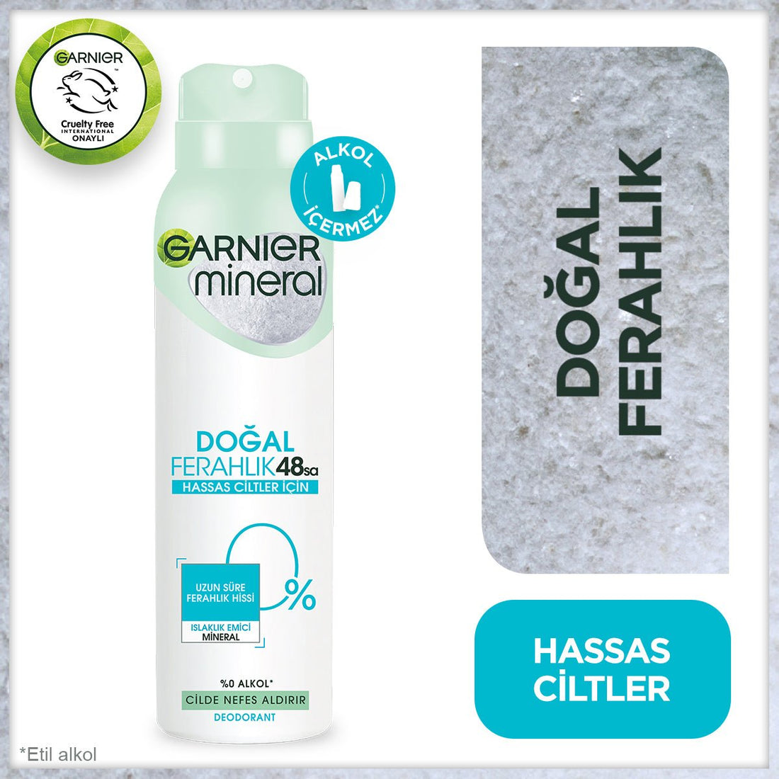 Garnier Mineral Doğal Ferahlık Spray Deodorant - Melori