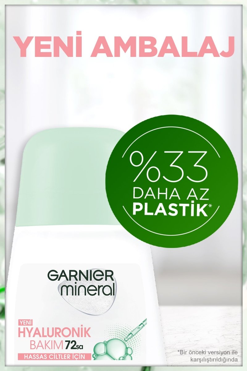 Garnier Mineral Hyaluronik Bakım Roll - on Deodorant - Melori