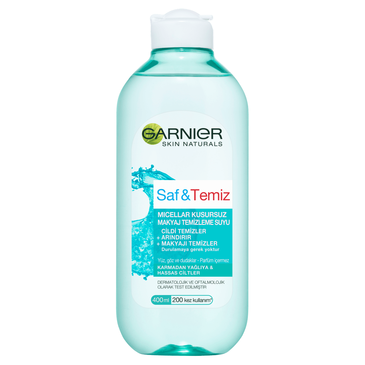Garnier Saf &amp; Temiz Micellar Kusursuz Makyaj Temizleme Suyu 400ML - Melori