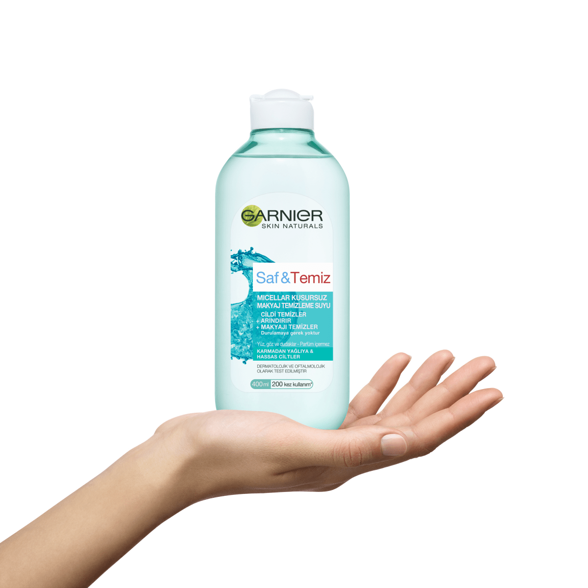 Garnier Saf &amp; Temiz Micellar Kusursuz Makyaj Temizleme Suyu 400ML - Melori