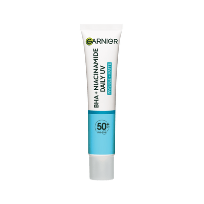 Garnier Saf ve Temiz BHA Niasinamid Günlük Güneş Koruyucu Fluid Yüz Kremi SPF50+ 40ml - Melori