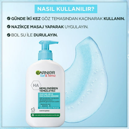 Garnier Saf&amp;Temiz Nemlendiren Temizleyici 250 ml - Melori