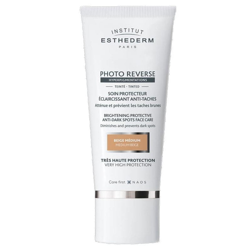 Institut Esthederm Photo Reverse Tinted Medium Beige 50 ml Renkli Güneş Kremi - Melori