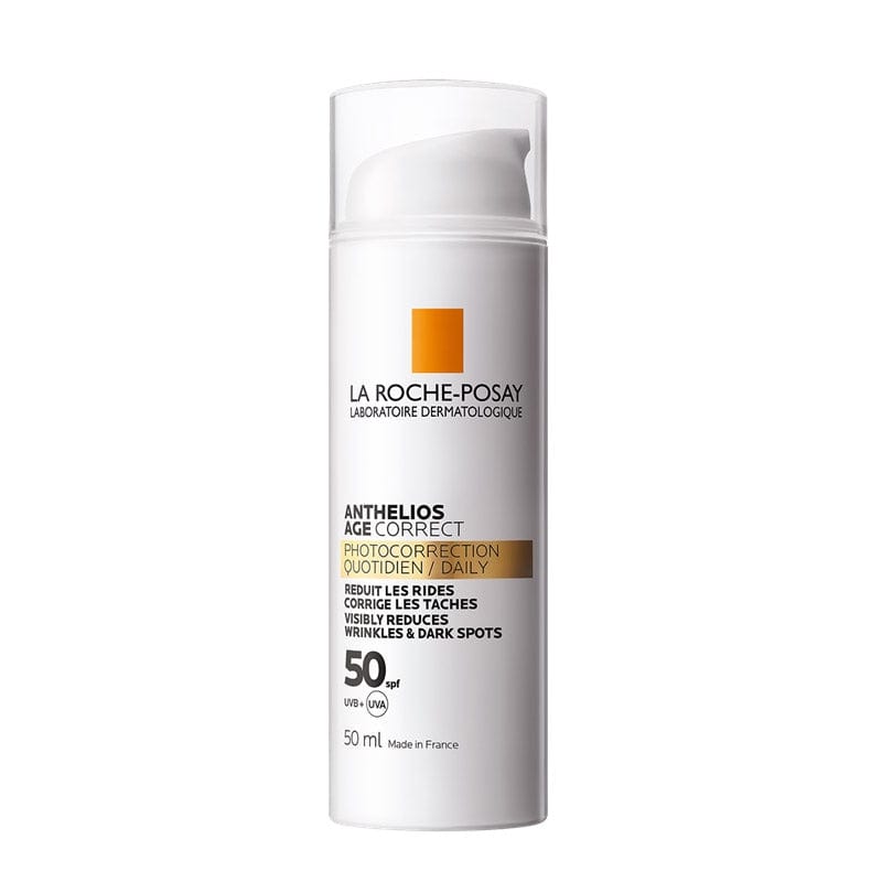 La Roche Posay Anthelios Age Correct SPF50 Leke ve Kırışıklık Karşıtı Güneş Koruyucu Yüz Kremi 50ml - Melori