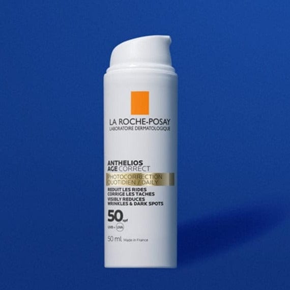 La Roche Posay Anthelios Age Correct SPF50 Leke ve Kırışıklık Karşıtı Güneş Koruyucu Yüz Kremi 50ml - Melori