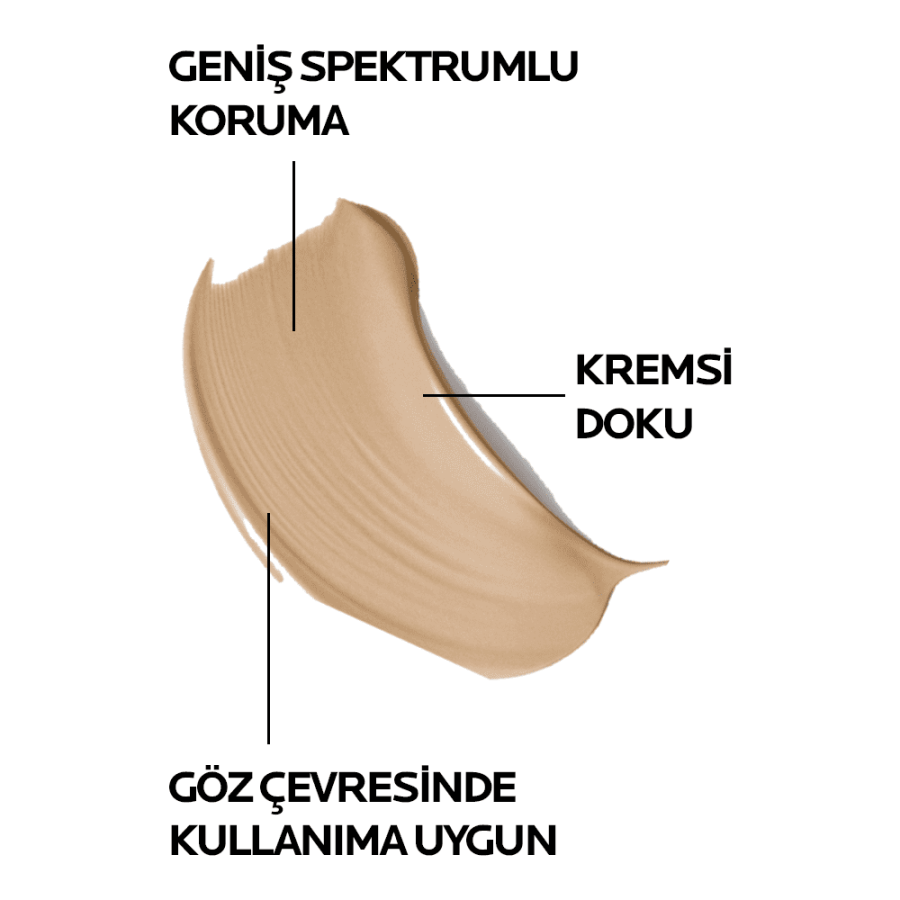 La Roche Posay Anthelios UVMune SPF50+ Nemlendirici Renkli Güneş Kremi 50 ml - Melori