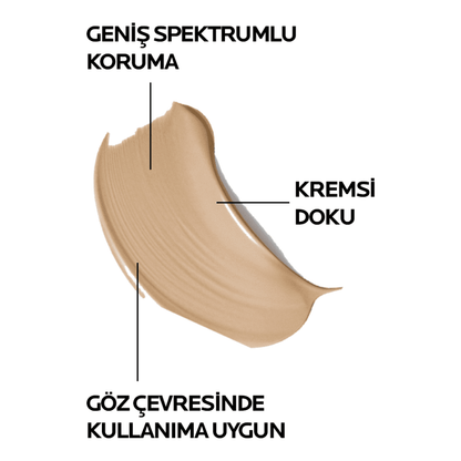 La Roche Posay Anthelios UVMune SPF50+ Nemlendirici Renkli Güneş Kremi 50 ml - Melori