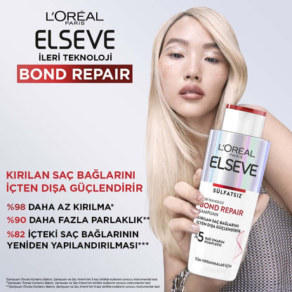 Loreal Paris Bond Repair Tüm Yıpranmalar için Saç Bağlarını Güçlendirici Şampuan 200 ml - Melori