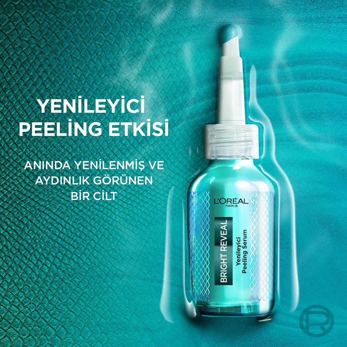 Loreal Paris Bright Reveal Koyu Lekelere Karşı Hızlı Etkili Yenileyici Peeling Serum 25% [AHA + BHA + PHA] 25ml - Melori