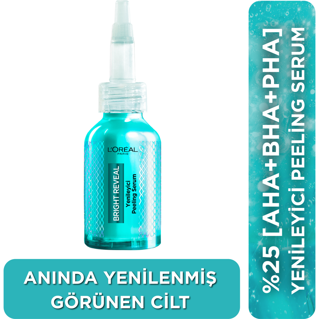 Loreal Paris Bright Reveal Koyu Lekelere Karşı Hızlı Etkili Yenileyici Peeling Serum 25% [AHA + BHA + PHA] 25ml - Melori