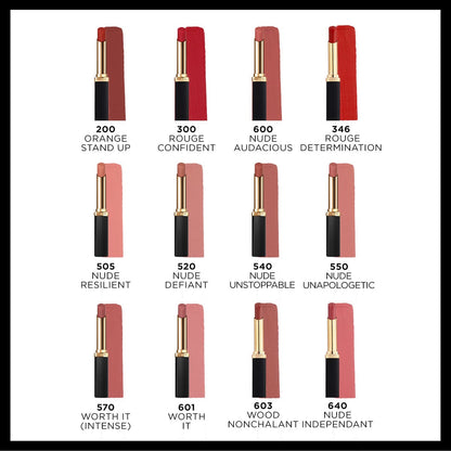 Loreal Paris Color Riche Intense Volume Matte Ruj - 603 Wood Nonchalant - Melori