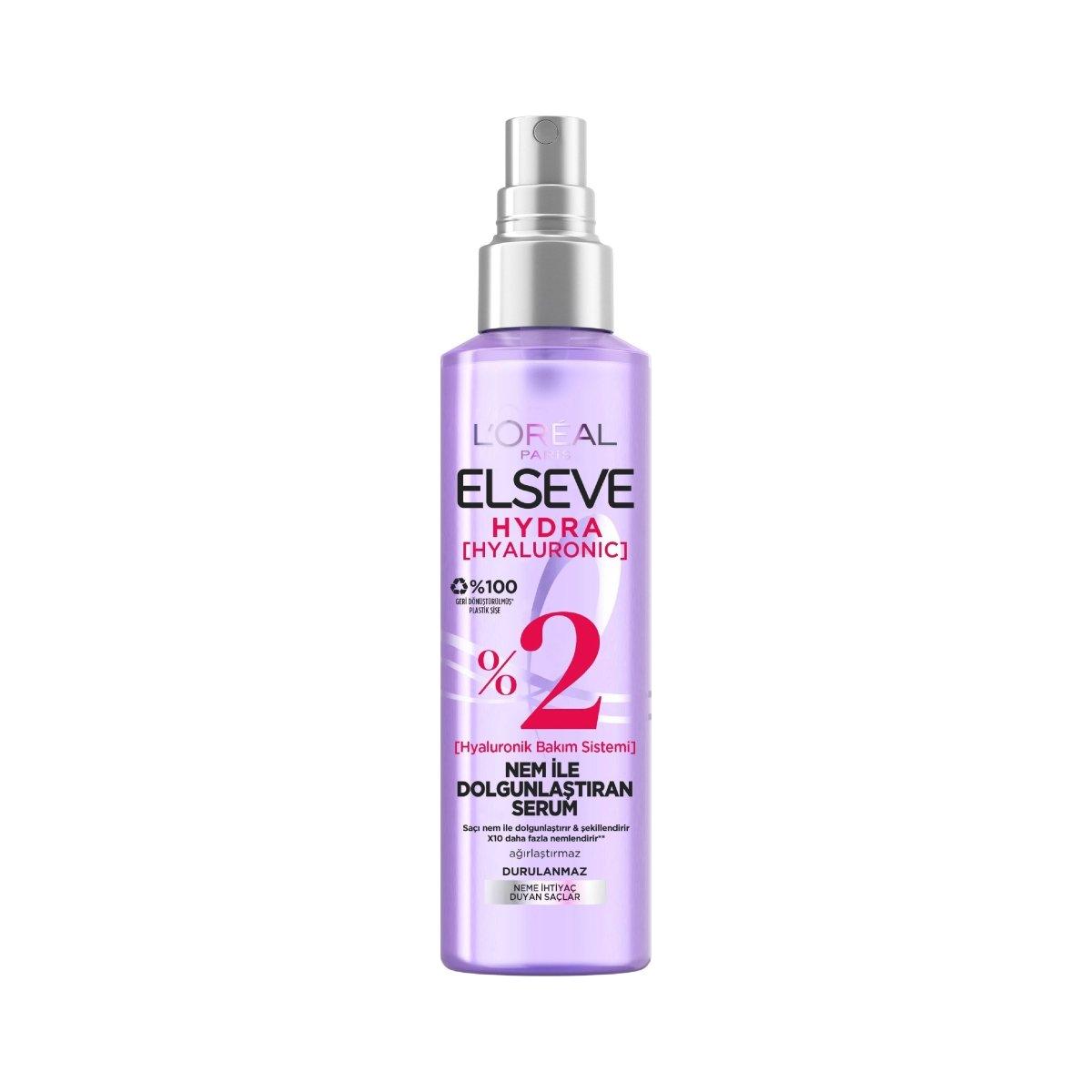 Loreal Paris Elseve Hydra [Hyaluronic] Nem ile Dolgunlaştıran Serum 150ml - Melori