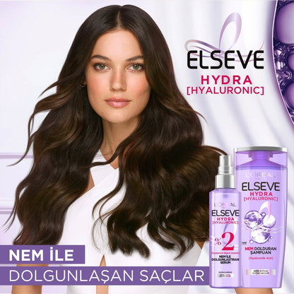 Loreal Paris Elseve Hydra [Hyaluronic] Nem ile Dolgunlaştıran Serum 150ml - Melori