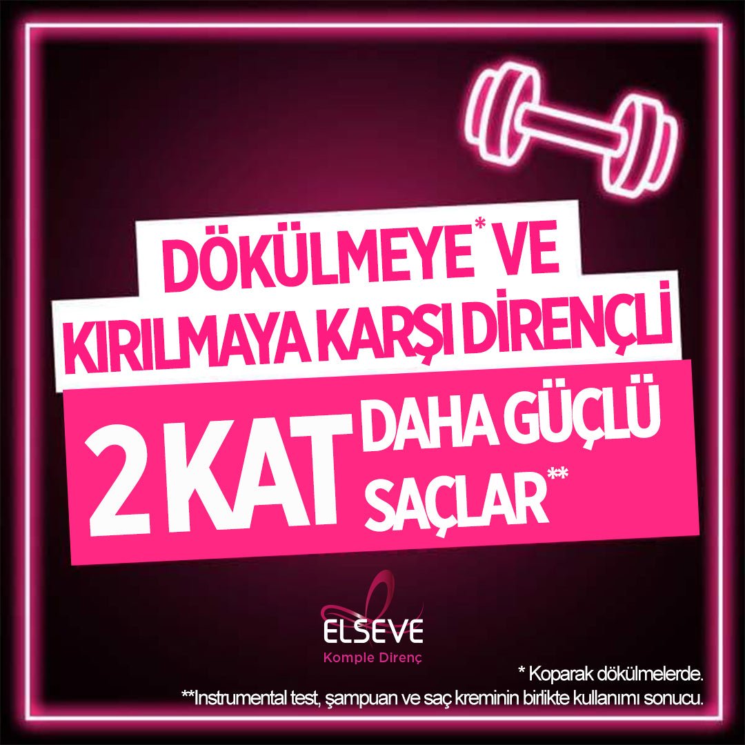 Loreal Paris Elseve Komple Direnç Dökülme Karşıtı 2&