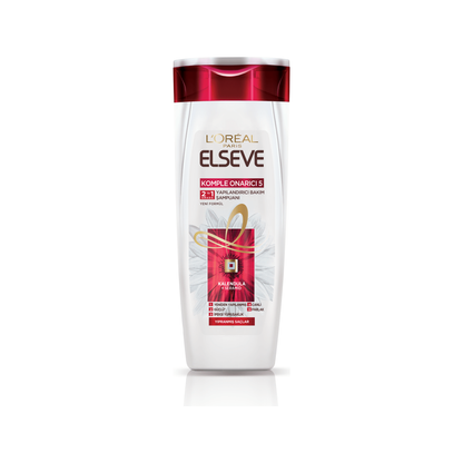 Loreal Paris Elseve Komple Onarıcı 5 Yapılandırıcı Bakım Şampuanı 2&