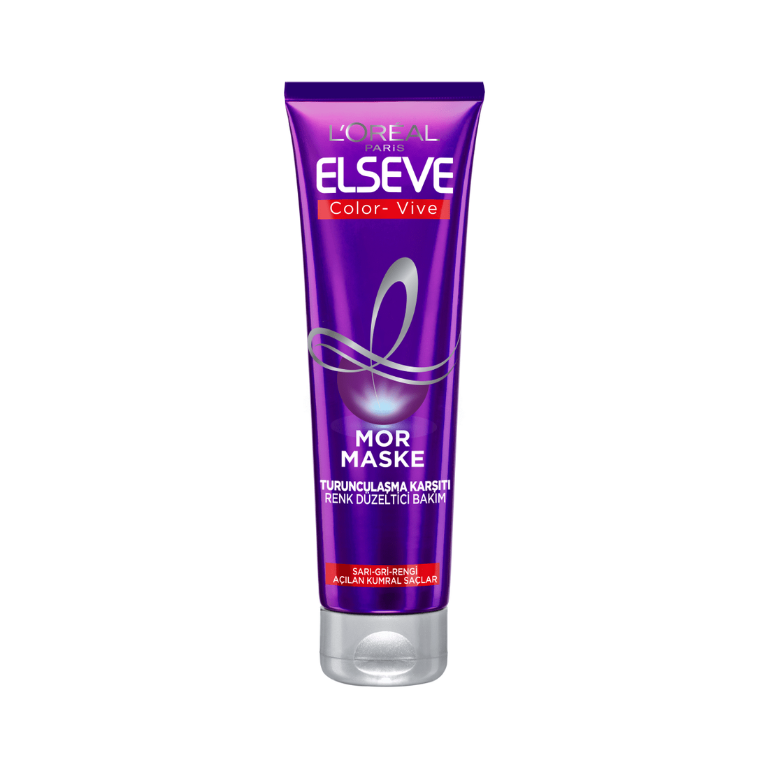 Loreal Paris Elseve Turunculaşma Karşıtı Renk Düzeltici Mor Maske 150ml - Melori