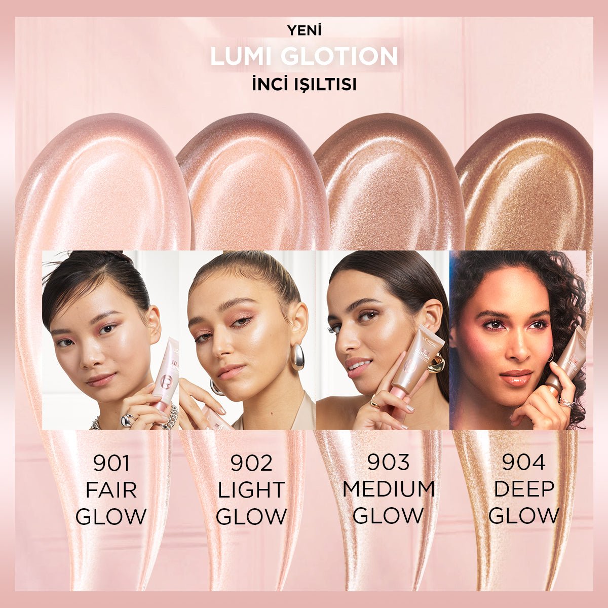 Loreal Paris Glotion All - In - One Doğal Işıltı 904 - Deep Glow - Melori