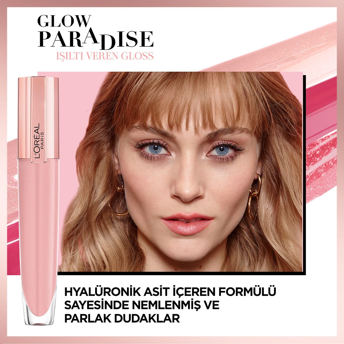 Loreal Paris Glow Paradise Balm in Gloss - Işıltı Veren Parlatıcı 402 I Soar - Melori