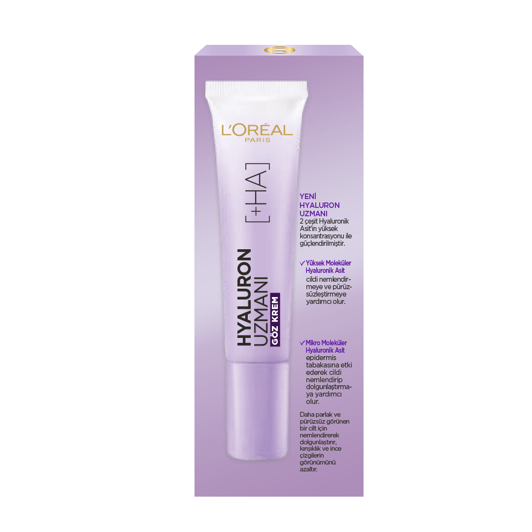 Loreal Paris Hyaluron Uzmanı Cilt Dolgunlaştıran Nemlendirici Krem Göz - Melori