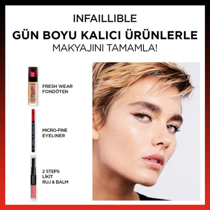 Loreal Paris Infaillible 36H Grip Micro Fine Eyeliner 03 Ancient Rose - Melori