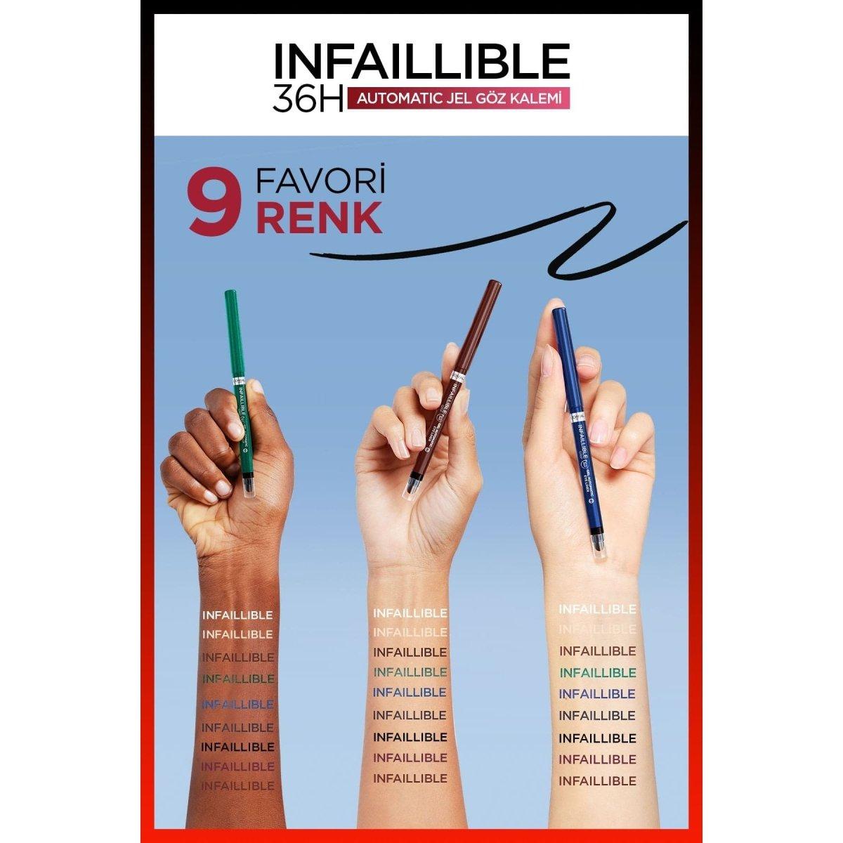 Loreal Paris Infaillible Göz Kalemi - 12 Bronzed Espresso - Melori