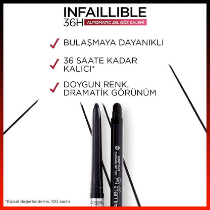 Loreal Paris Infaillible Göz Kalemi - 12 Bronzed Espresso - Melori