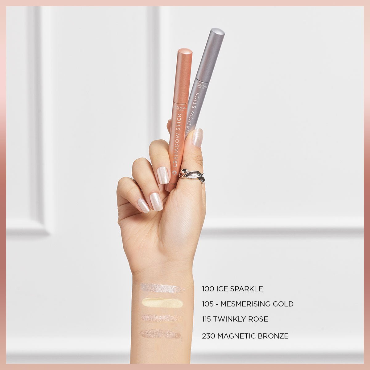 Loreal Paris Le Shadow Stick Göz Farı - 100 Ice Sparkle - Melori