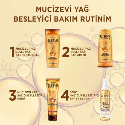 Loreal Paris Mucizevi Yağ 10 Etki 1 Arada Saç Güzelleştirici Sprey Serum 150ml - Melori
