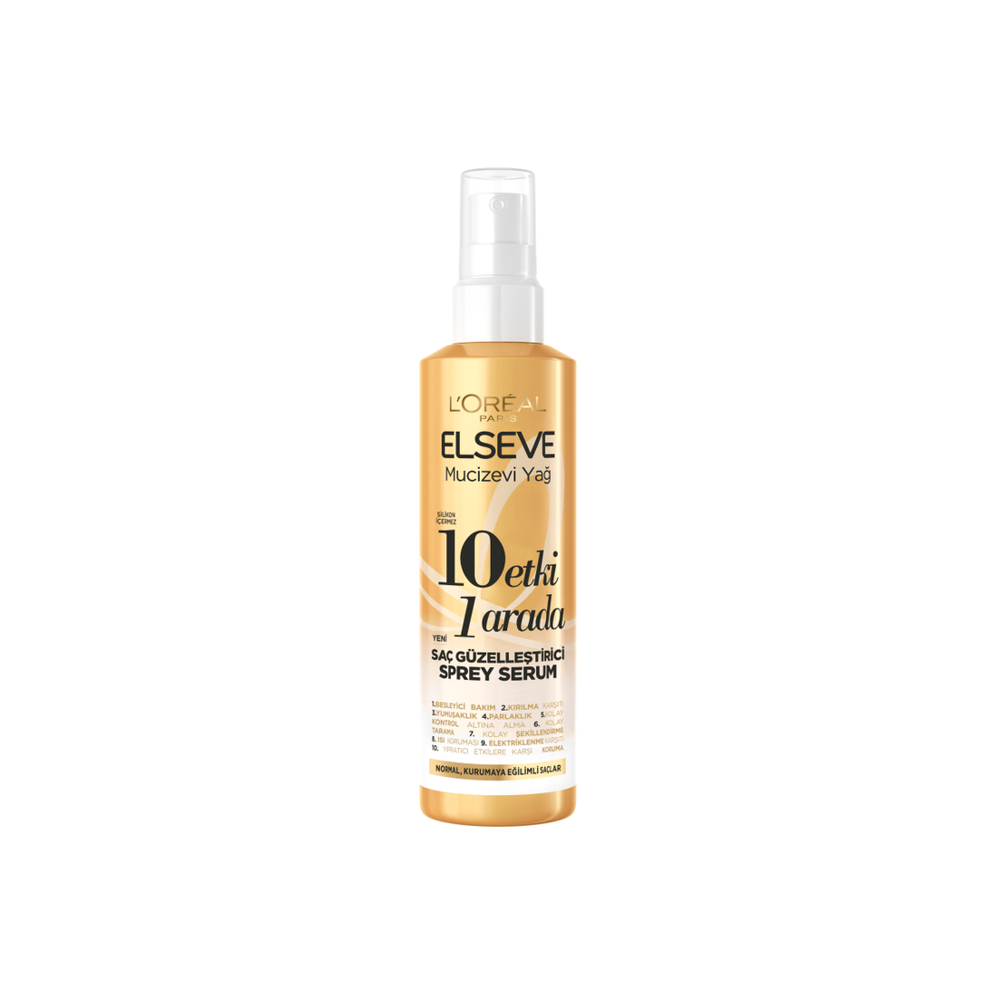 Loreal Paris Mucizevi Yağ 10 Etki 1 Arada Saç Güzelleştirici Sprey Serum 150ml - Melori