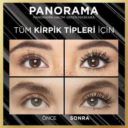 Loreal Paris Panorama Hacim Veren Maskara Koyu Kahverengi - Melori