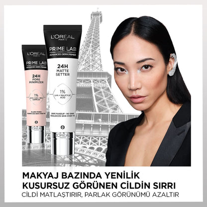 Loreal Paris Prime Lab Matte Setter Matlaştırıcı Salisilik Asit İçeren Primer - Melori