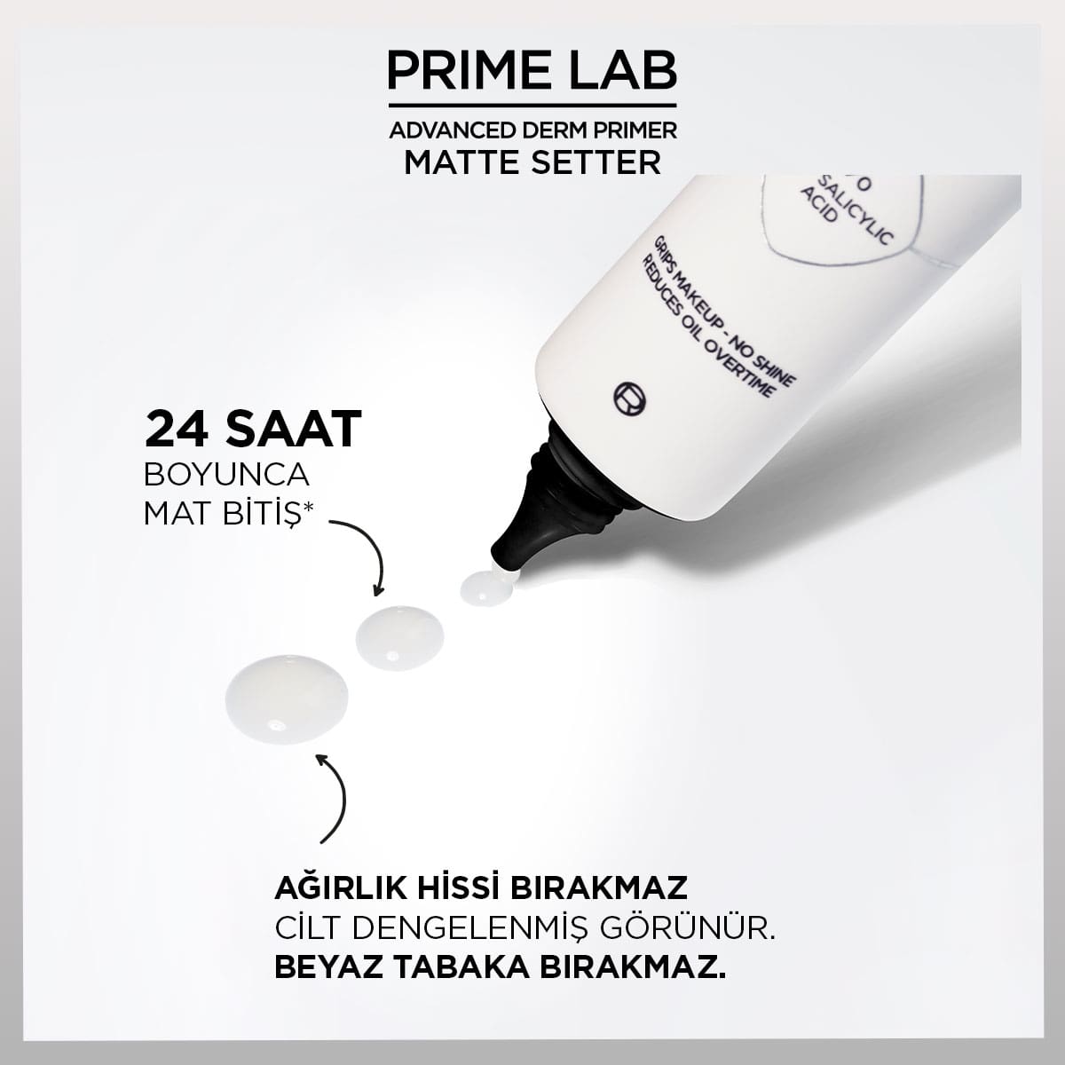 Loreal Paris Prime Lab Matte Setter Matlaştırıcı Salisilik Asit İçeren Primer - Melori