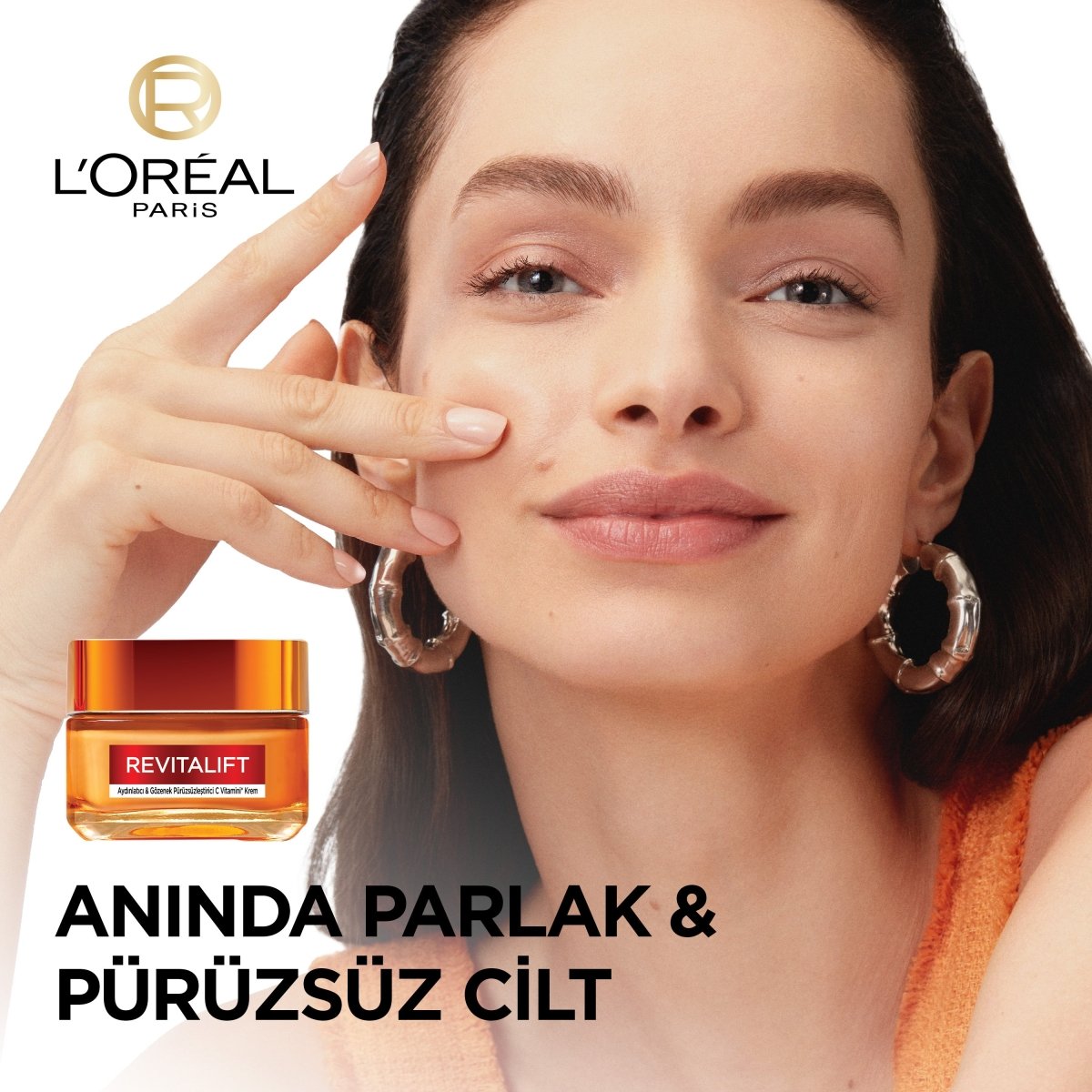 Loreal Paris Revitalift Clinical Aydınlatıcı &amp; Gözenek Pürüzsüzleştirici C Vitamini Krem - Melori