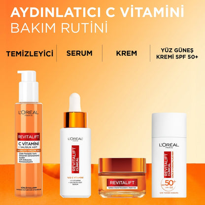 Loreal Paris Revitalift Clinical Aydınlatıcı &amp; Gözenek Pürüzsüzleştirici C Vitamini Krem - Melori