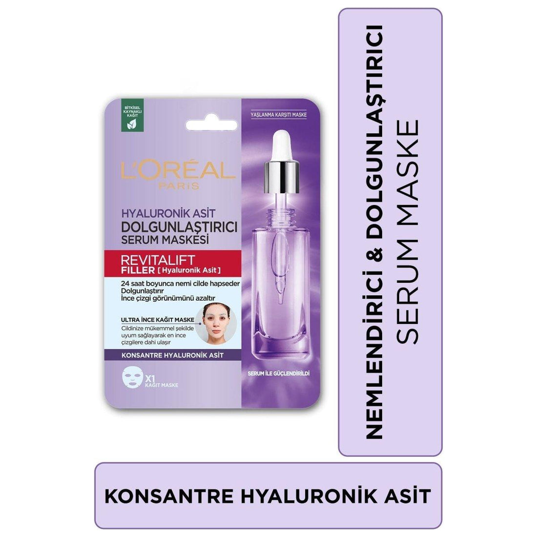 Loreal Paris Revitalift Filler Dolgunlaştırıcı Serum Maske - Melori