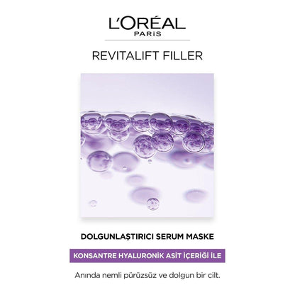 Loreal Paris Revitalift Filler Dolgunlaştırıcı Serum Maske - Melori
