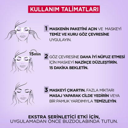 Loreal Paris Revitalift Filler Serinletici Göz Serum - Maskesi - Melori
