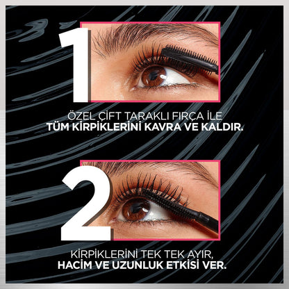 Loreal Paris Telescopic Lift Extra Black Maskara - Melori