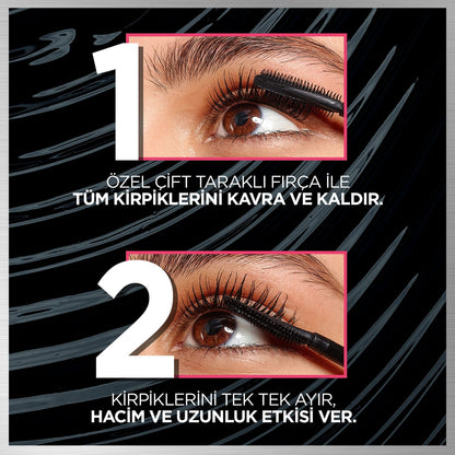 Loreal Paris Telescopic Lift Suya Dayanıklı Maskara - Melori