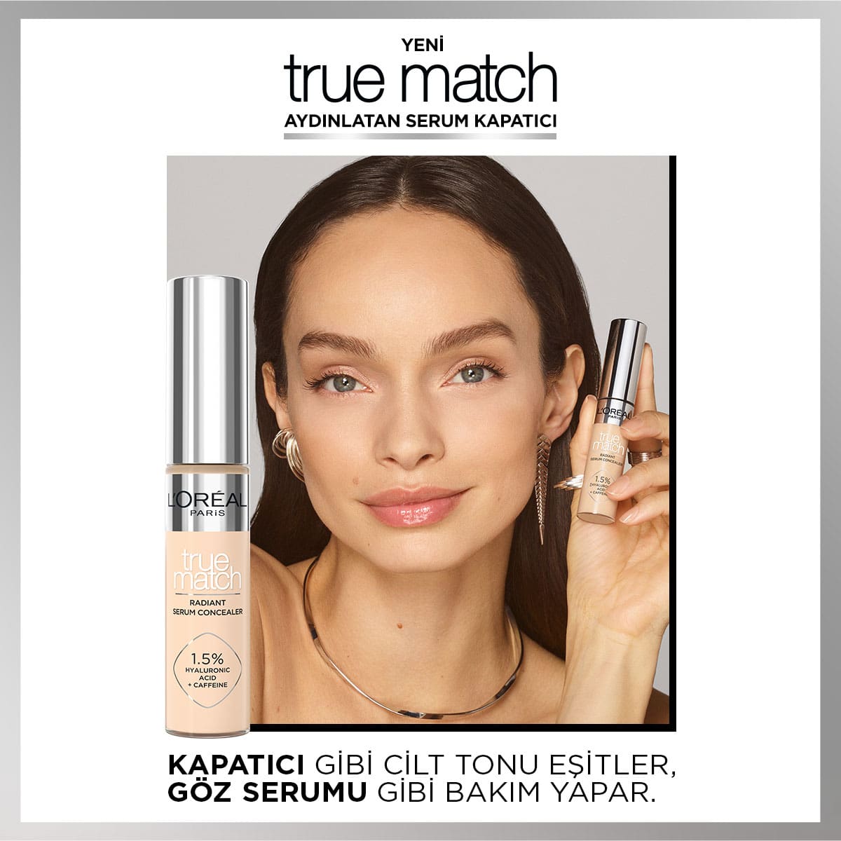 Loreal Paris True Match Aydınlatan Serum Kapatıcı - 1N 11 ml - Melori