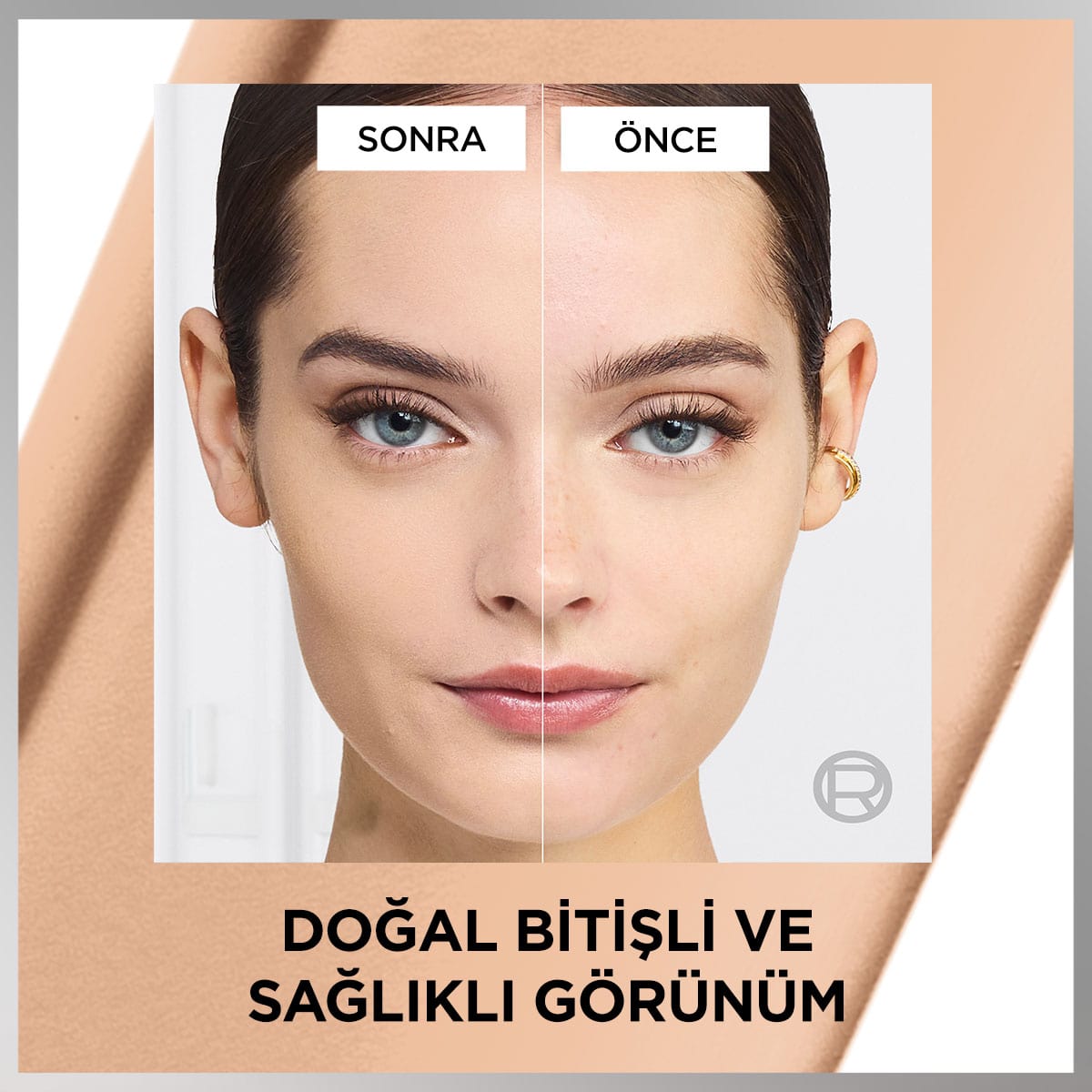 Loreal Paris True Match Bakım Yapan Fondöten - 1C Soğuk Alt Ton - Melori