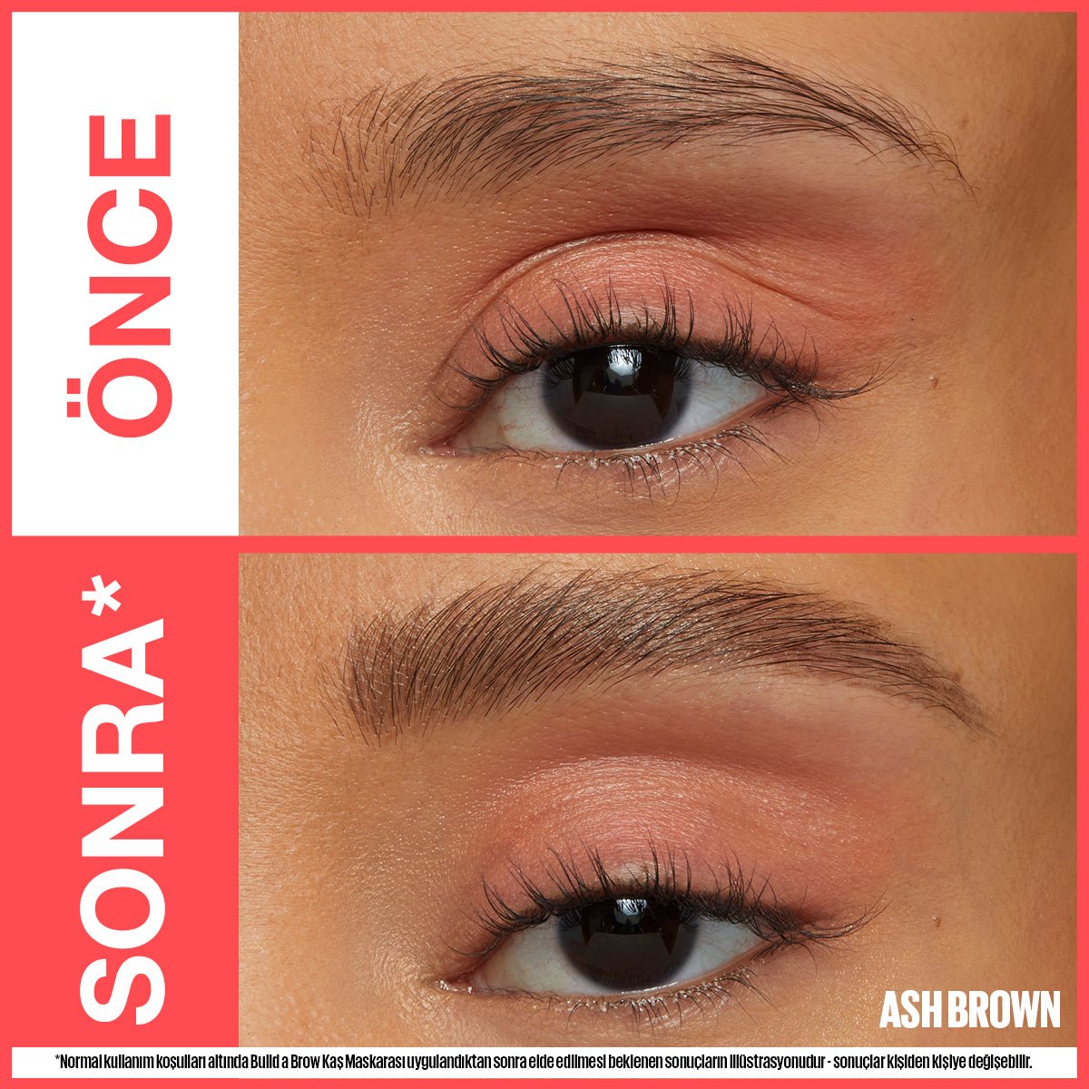 Maybelline New York Build a Brow 2in1 Kaş Kalemi ve Jeli Ash Brown - Melori